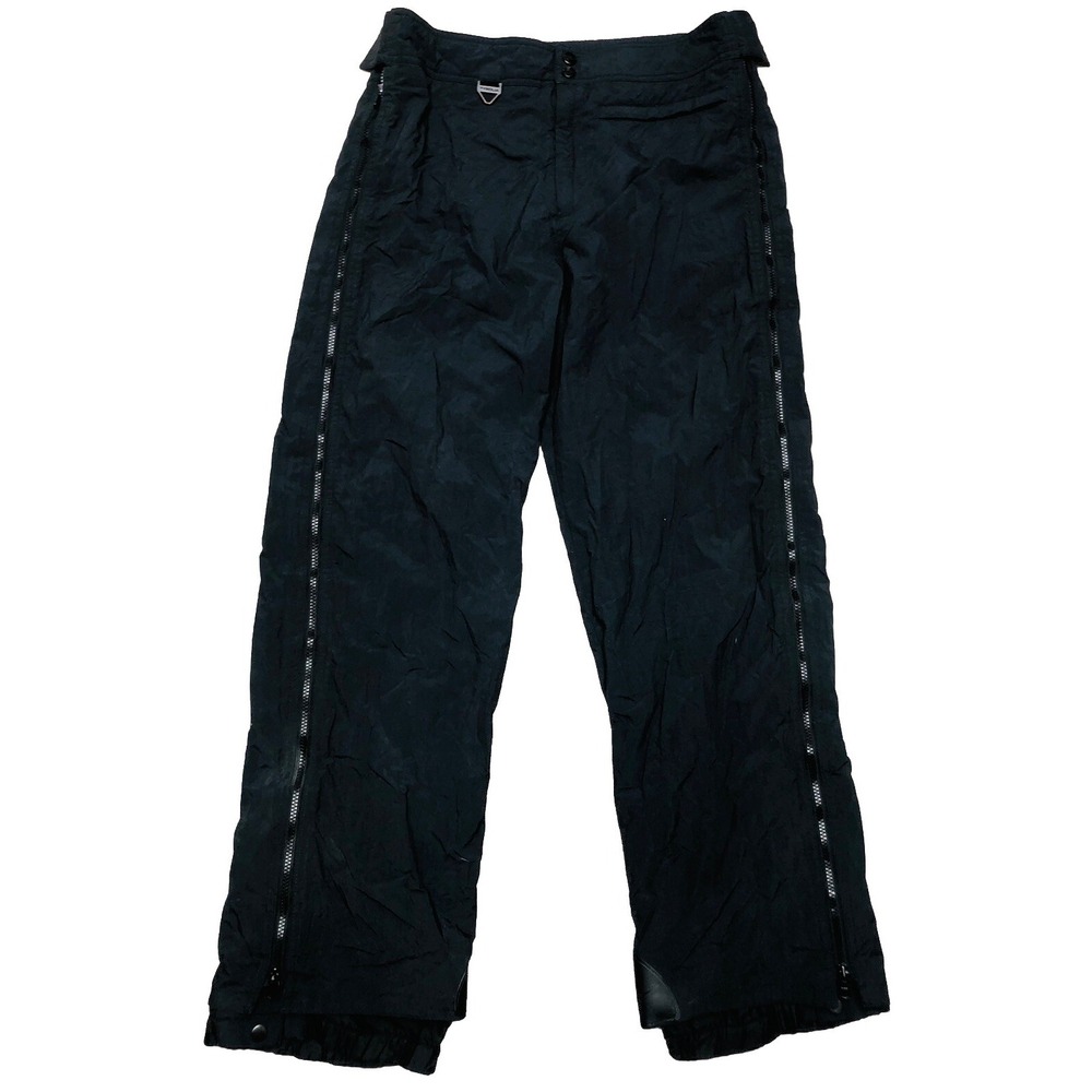 Vintage‎ Tyrolia Snow Ski Pants Women's L Black Retro